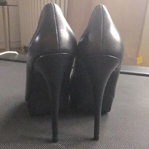 KELSi DAGGER (8) leather upper, high heels (5.5”) platforms